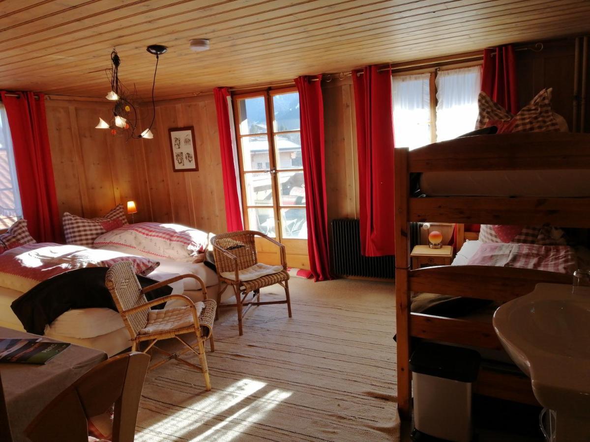 B&B Rosaly Château-d'Oex Værelse billede
